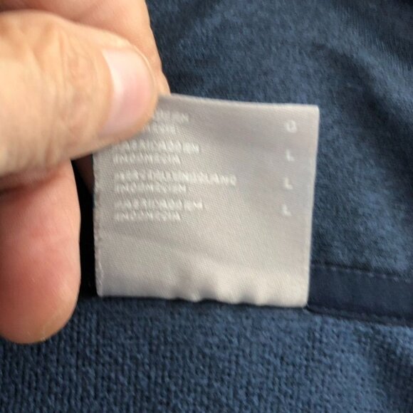 Columbia Interchange Men's Fleece Jacket Large Athletic Full Zip Stand Collar Bl - Picture 11 of 16